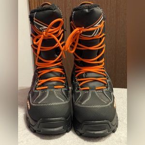 FXR Racing Snowmobile Boots Size 8 orange black